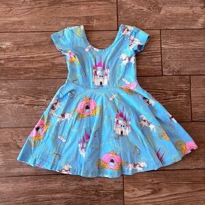 Eleanor Rose Cinderellas Castle and Unicorn Disney Dress